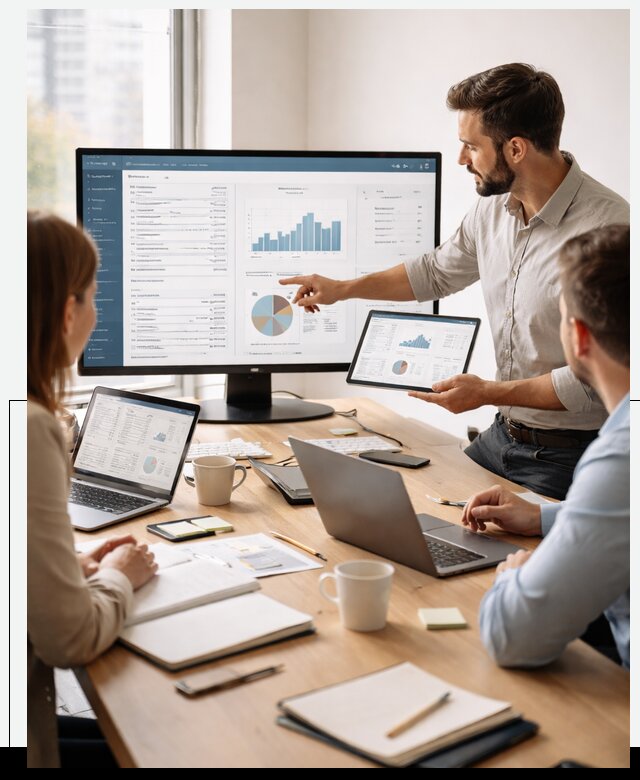 Разработка и внедрение ERP систем под бизнес в Колпине