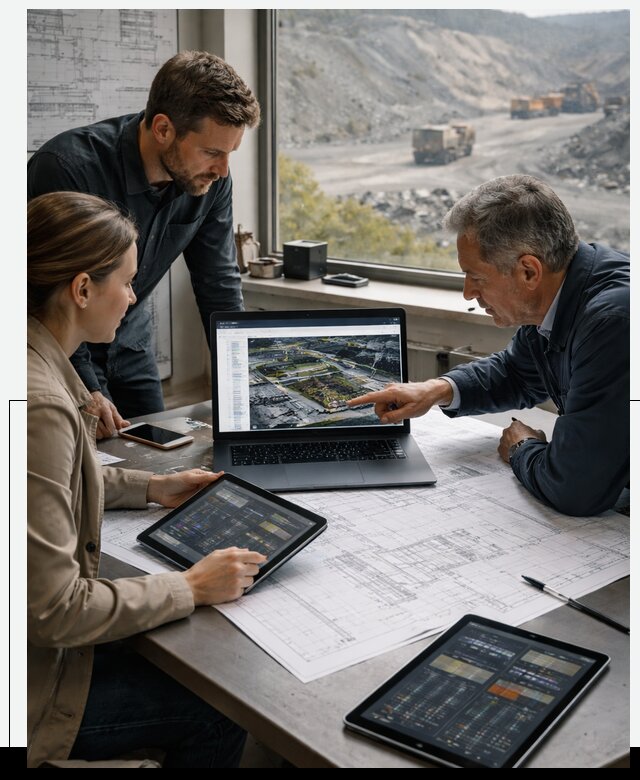 Разработка и внедрение систем для горнодобычи в Колпине