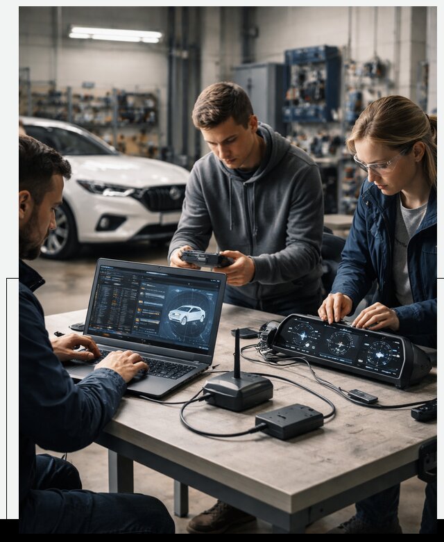 Разработка Connected Car и ПО для автопрома в Колпине