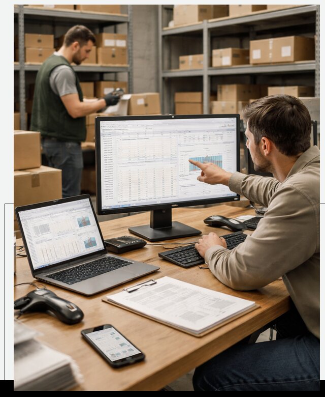 Автоматизация торговых сетей: ERP и учёт в Колпине под ключ