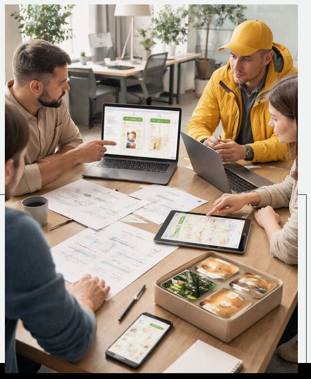 Разработка агрегатора доставки еды в Колпине от 15473 р., АвикейКлп