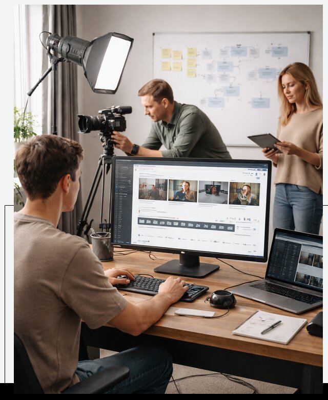 Платформа видеохостинга для онлайн обучения в Колпине